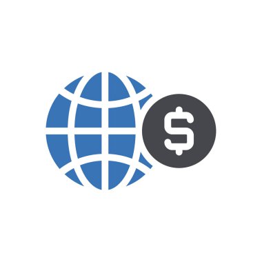 finans vektörü renk simgesini