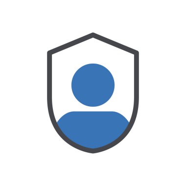 Hesap vektörü renk simgesi