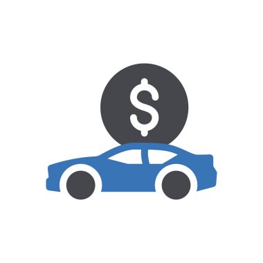 para vektörü renk simgesi