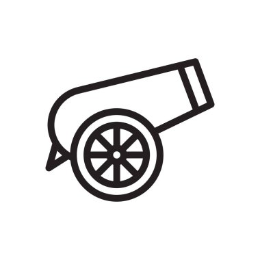 kutlama vektörü ince çizgi simgesi