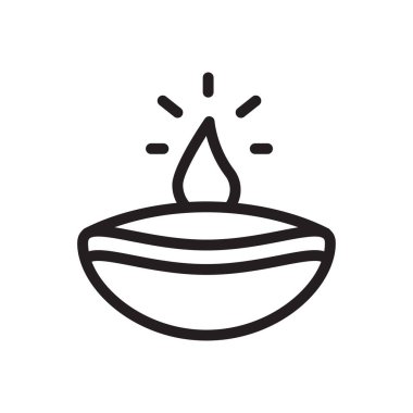 diva vektör ince çizgi simgesi