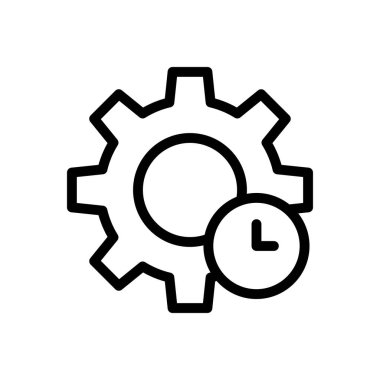 vektör ince çizgi simgesi ayarlanıyor