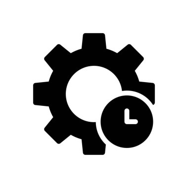 vektör glifini düz simge olarak ayarla