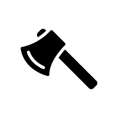 balta vektör glifleri düz simge