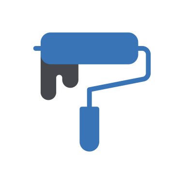 roller vektör renk simgesi