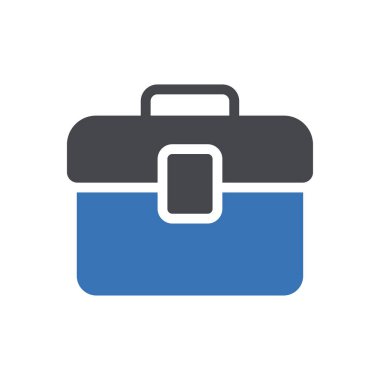 araç kutusu vektör renk simgesi