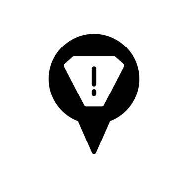 hata konum vektörü düz simge