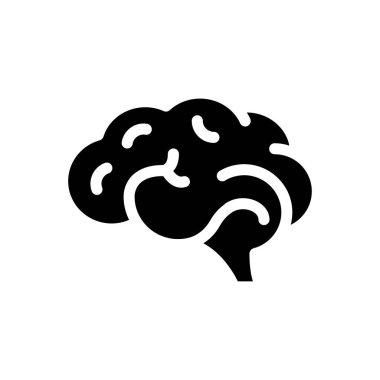 zihin vektör düz simge