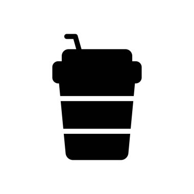 kahve fincanı vektör düz simge