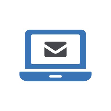 e-posta vektörü renk simgesi