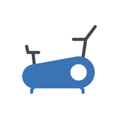 egzersiz makinesi vektör renk simgesi