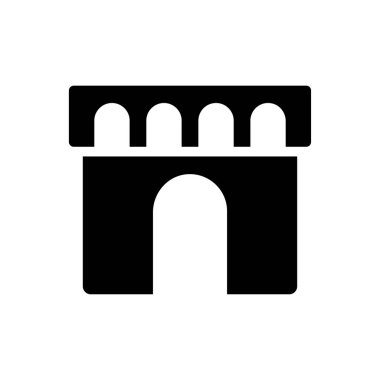 müze vektör düz simgesi