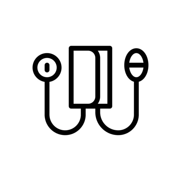 Apparat Vektor Thin Line Symbol — Stockvektor