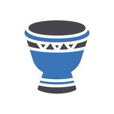 davul vektörü renk simgesi