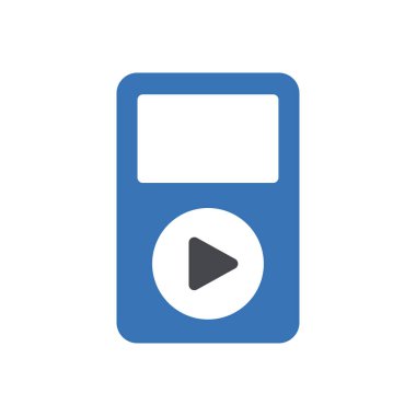 mp3 vektör renk simgesi