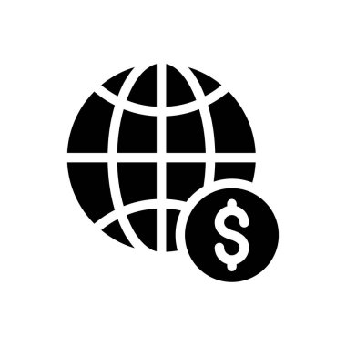 çevrimiçi ödeme vektörü düz simgesi