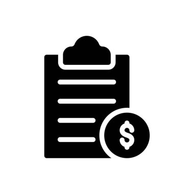 Pano vergisi vektör düz simgesi