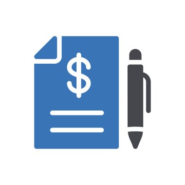 fatura vektörü renk simgesi