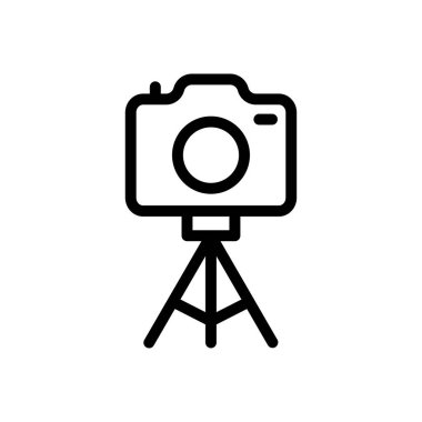 tripod listesi ince çizgi simgesi