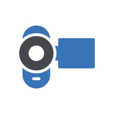 kamera vektörü renk simgesi