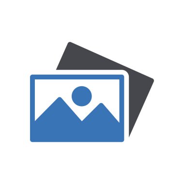 fotoğraf vektörü renk simgesi