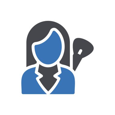 güzellik vektörü kabartma renk simgesi