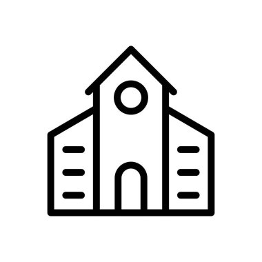 vektör ince çizgi simgesi oluşturuluyor