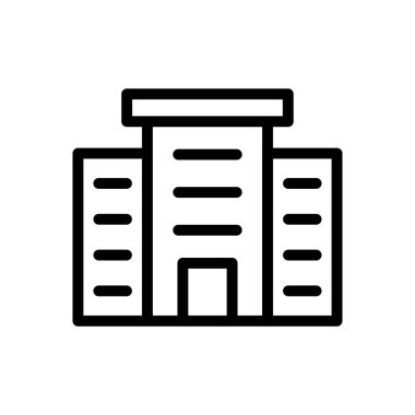 vektör ince çizgi simgesi oluşturuluyor