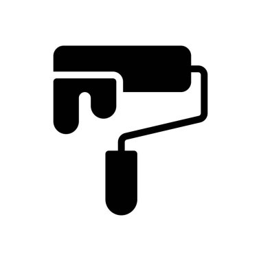 renk silindirli vektör düz simge