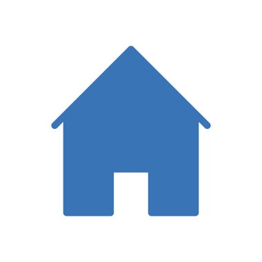 ev vektörü renk simgesi