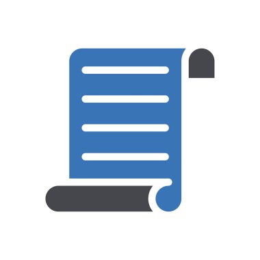 emlak belgesi vektör renk simgesi