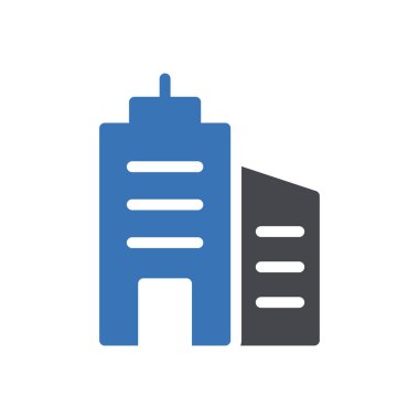 Otel vektör renk simgesi