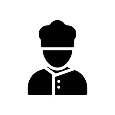 Şef vektör düz simge