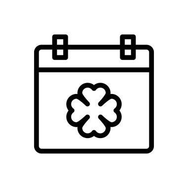 Aziz vektör ince çizgi simgesi