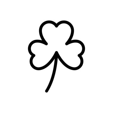 Yaprak vektörü ince çizgi simgesi