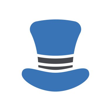 hat vektör renk simgesi