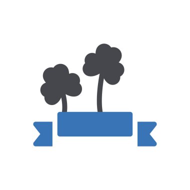 Aziz vektör renk simgesi