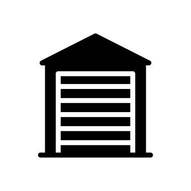 ev deklanşörü vektör düz simgesi