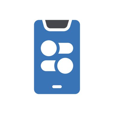 hareketli vektör kabartma renk simgesi kapalı