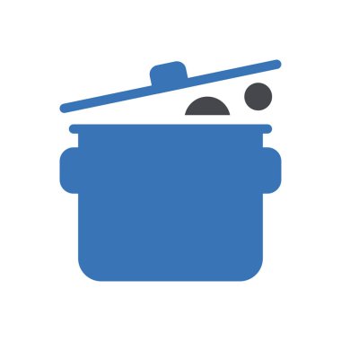 pişirme vektörü renk simgesi