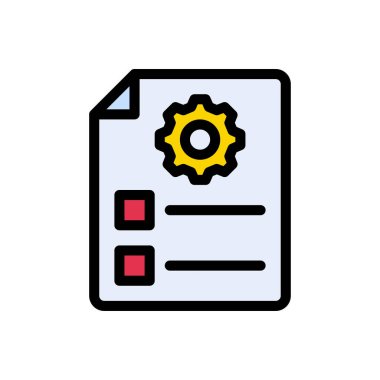 SEO vektör düz renk simgesi