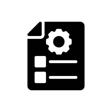 SEO vektör simgesi düz simge