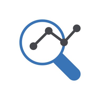 analitik vektör renk simgesi