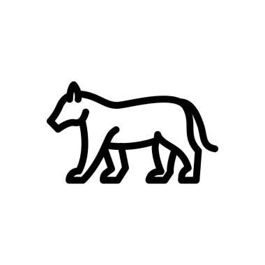 Web sitesi tasarımı ve masaüstü zarfları için aslan simgesi, geliştirme. premium paket.