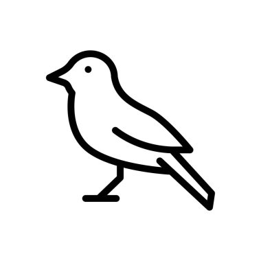 Web sitesi tasarımı ve masaüstü zarfları için serçe simgesi, geliştirme. premium paket.