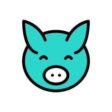 domuzcuk Simgesi web sitesi tasarımı ve masaüstü zarfları için, geliştirme. premium paket.