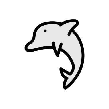 Web sitesi tasarımı ve masaüstü zarfları için balık simgesi geliştirme. premium paket.