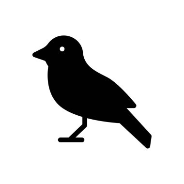 Web sitesi tasarımı ve masaüstü zarfları için serçe simgesi, geliştirme. premium paket.