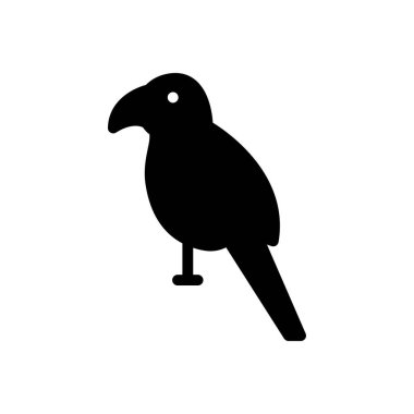 Web sitesi tasarımı ve masaüstü zarfları için papağan simgesi, geliştirme. premium paket.