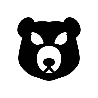 Web sitesi tasarımı ve masaüstü zarfları için panda simgesi, geliştirme. premium paket.